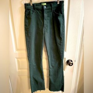 Mother hustler ankle fray sz 29